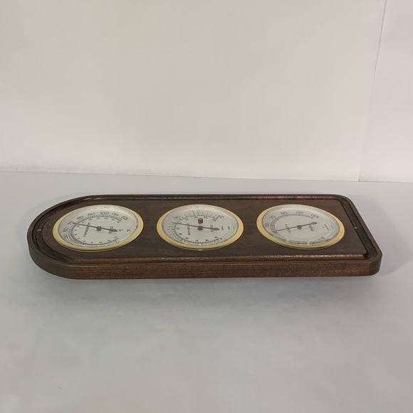 Springfield Weather Station Thermometer Barometer Hydrometer USA - Picture 5 of 14